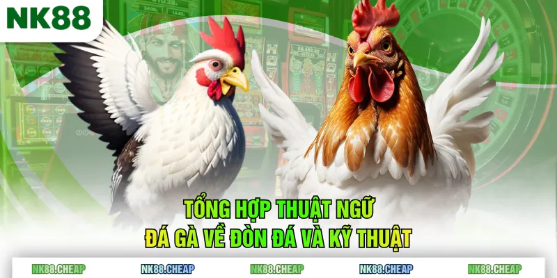 Tổng hợp thuật ngữ đá gà về đòn đá và kỹ thuật